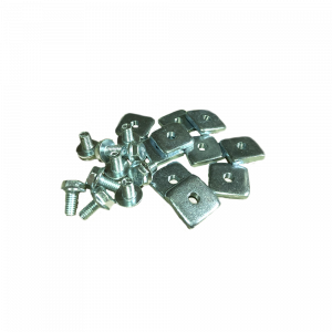 Набор винтов с большими шайбами для алюминиевого лестничного лотка, 10 шт.